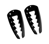 KHZen 2Pcs Adjustable Golfs Tees Height Tool Measuring Device Precisions Setter Swing Training Adjustable Height Accessories