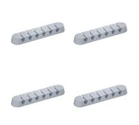 KHZen 4 Pack Cable Concealer Mount Desktop Cable Organizers Construction Modern Management Systems For Storaging Modern Cord Storage Solution