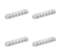 KHZen 4 Pack Cable Concealer Mount Desktop Cable Organizers Construction Modern Management Systems For Storaging Modern Cord Storage Solution