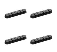 KHZen 4 Pack Cable Concealer Mount Desktop Cable Organizers Construction Modern Management Systems For Storaging Modern Cord Storage Solution