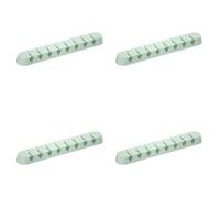 KHZen 4 Pack Cable Concealer Mount Desktop Cable Organizers Construction Modern Management Systems For Storaging Modern Cord Storage Solution
