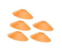 KHZen 5Pieces High Visibility Markers Sport Training Discs Nonslip For Team Exercises And Safe Playgrounds Use Polyethylene Athletic Cones For Community Sports