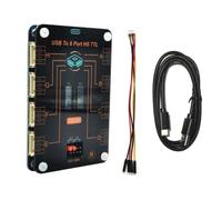 KHZen 8 Port Serials Converter Module 6Mbps Data Transfer Rate Suitable For Various Systems 3.3V 5V Voltages Selection High Bauds Rate TTL