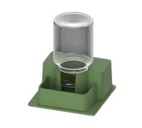 KHZen Auto Refilling Reptiles Dispenser Clear Bottle Quiet Operations Water Dish Stackable Pet Feeders Automatic Pet Water Dispenser