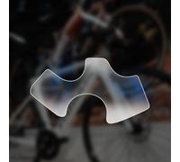 KHZen Bicycles Frame Protector Bike Bottom Bracket Shell Protective Sticker Body Stickers Guards Enduring Guard Film Paster Scratch Protector Guards