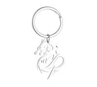 KHZen Chinese Dragon Pendant Keychain Men Key Rings Women Bag Accessories Car Keys Holder 2024 New Year Souvenir