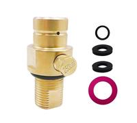 KHZen CO2 Charging Valves With Secure Pressure Regulation Brass Texture For Mountain Bikes And High Applications Control Tire Inflator