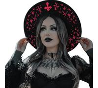 KHZen Dark Hat for Music Festivals and Halloween Parties Offering a Unique Vibing and Fashion Accessory Classical Hat
