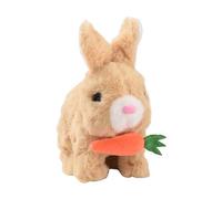 KHZen Electric Cute Stuffed Toy That Can Hopping Speaks And Moves Kids Girl Boy Birthday Electronic Cartoon Electronic Plush Hopping