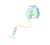 KHZen Electric Elevating Cats Interactive Rechargeable Interactive Teasing with Bouncing Toy for Indoor Felines Play Wall Mounted Exercise Toy