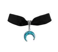 KHZen Enchanting Moon Pendant Necklace Design Shines In Low Light Stand Out From The Crowd Necklace Jewelry Fashionable Alloy