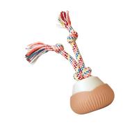 KHZen Intelligent Motion Pet Teaser with Pull Rope USB Power SelfMoving for Kittens Training Enrichment Automatic Rotating Cats Teaser Interaction Chasing Toy