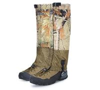 KHZen Leg Gaiters Snow Boot Gaiters For Walking Hiking Backpacking Outdoor Wear Resistant Oxford Fabric Cold Resistant TPU Binding