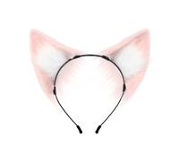 KHZen Lovely Foxes Ear Shape Hair Hoop Hair Holder Live Broadcasting Spring Cosplay Party Headwear For Teens Woman