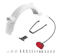 KHZen Mountain Bike Mudguards Light Weight Splashes Protecting Scooters Mud Guards For Daily Commuters And Cyclists Waterproofed Bike Mudguard