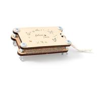 KHZen Nature Exploration Press Set Safe Wooden Botanics Collector Tool for Outdoor Discovery & Craft Flower Pressing Tool