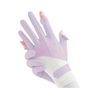 KHZen Nonslip Bicycles Riding Gloves Ice Silk Driving Cycling Light Weight Sun Protections Glove For Women Men Sun Protections Outdoor Cycling Thin