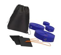KHZen Professional Outdoor Volleyballs Courts Marker Regulable Boundaries Line With Sand Anchors Net Bag Official Size