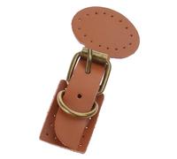 KHZen Sew On Leather Buckle Set Replacement Accesories For Handbag Replacement And Craft Projects Handbag Buckle