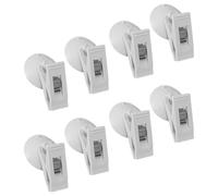 KHZen Versatile Suction Clip Easy Mounts Strong Adhesion Environmentally Safe for Various Setting Including Car & Bathroom Shower Curtain Clip