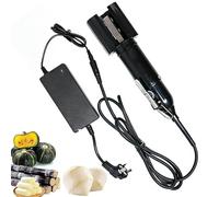 KHZKHC Electric Sugar Cane Peeler, Automatic Sugarcane Scraping Machine, 7500 Rpm, Pure Copper Motor, With A Spare Blade, High-Efficiency Quickly Peeling, For Pumpkin, Winter Claw, Taro