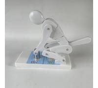 KHZKHC Human Weight Lifting Spine Force Model, Correct Posture and Lumbar Spine Protection Teaching Tool, Human Body Correct Lifting Model, Manual Operation Demonstration, for Posture Correction