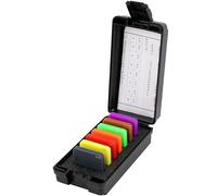 KHZKHC Shore Hardness Test Block Type A, Rubber Hardness Tester, 50x50x8mm, For Hard Rubber Hardness Measure 7 Block
