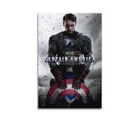 KHZTTREXT Captain America The First Avenger Poster Decorative Painting Canvas Wall Posters And Modern Family Bedroom Decor 24x36inch(60x90cm)