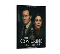 KHZTTREXT Conjuring Last Rites Poster Decorative Painting Canvas Wall Posters And Modern Family Bedroom Decor 08x12inch(20x30cm)