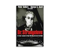 KHZTTREXT Dr. Strangelove Poster Decorative Painting Canvas Wall Posters And Modern Family Bedroom Decor 24x36inch(60x90cm)