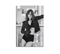 KHZTTREXT Famous Actress Model Poster Dakota Johnson Decorative Painting Canvas Wall Posters And Modern Family Bedroom Decor 08x12inch(20x30cm)