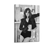 KHZTTREXT Famous Actress Model Poster Dakota Johnson Decorative Painting Canvas Wall Posters And Modern Family Bedroom Decor 12x18inch(30x45cm)