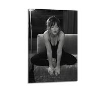 KHZTTREXT Famous Actress Model Poster Dakota Johnson Decorative Painting Canvas Wall Posters And Modern Family Bedroom Decor 16x24inch(40x60cm)
