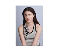 KHZTTREXT Famous Actress Model Poster Margaret Qualley Decorative Painting Canvas Wall Posters And Modern Family Bedroom Decor 24x36inch(60x90cm)