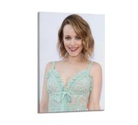 KHZTTREXT Famous Actress Poster Rachel McAdams Decorative Painting Canvas Wall Posters And Modern Family Bedroom Decor 12x18inch(30x45cm)