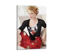KHZTTREXT Famous Actress Poster Rachel McAdams Decorative Painting Canvas Wall Posters And Modern Family Bedroom Decor 20x30inch(50x75cm)