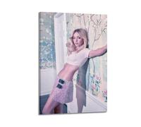 KHZTTREXT Famous Actress Poster Sydney Sweeney Decorative Painting Canvas Wall Posters And Modern Family Bedroom Decor 16x24inch(40x60cm)