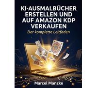 KI-Ausmalbücher erstellen und auf Amazon KDP verkaufen: Der komplette Leitfaden - In 30 Schritten von der ersten Idee zum veröffentlichten Buch