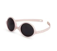 KI ET LA - Diabola 2.0 - Baby Sunglasses 0-1 Year CE Standard - Total UV Protection - Ultra Light - Soft - Shatterproof - Blue Light Filter - Adjustable Cord Included - French Brand, Pink, 0-12 Months
