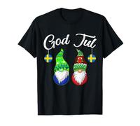 Ki God Jul Swedish Merry Christmas Sweden Gnome Costume T-Shirt