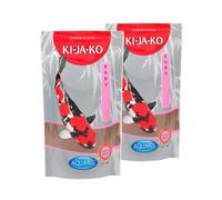 KI-JA-KO Baby - Koi Fry Feed 2mm Pellets Rich in Protein, Krill, Omega-3, Prebiotics, Natural Pigments and Astaxanthin - 1kg / 2mm (2×500g)