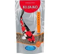 KI-JA-KO Staple 1 kg / 6 mm: Complete floating koi fish food with low energy density for feeding koi all year round at 10 °C. Staple koi food with spirulina, vitamins, and minerals.