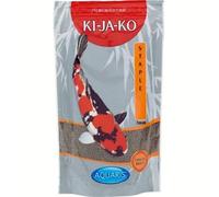 KI-JA-KO Staple 3 kg / 3 mm: Complete floating koi fish food with low energy density for feeding koi all year round at 10 °C. Staple koi food with spirulina, vitamins, and minerals