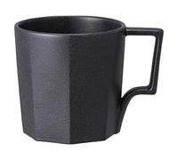 KINTO 28896 OCT Mug, 10.1 fl oz (300 ml), Black, Microwave and Dishwasher Safe, Gift Present