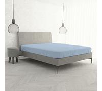 Ki-Osa by Matteo Bosio Fitted Bottom with Corners Sheet, King Size 170 x 200 cm azure