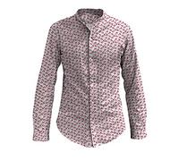 KI-OSA Men's Shirts, Cotton, Rick, 40 (15 ¾)