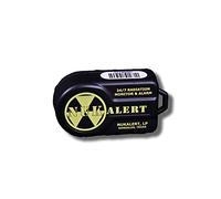 KI4u NukAlert Keychain Attachable Radiation Detector Alarm - Always ON, Long-Life Battery, 100 mR/hr to 5,000 R/hr Detection Range, Black