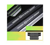 (KIA) Car Door Sill Sticker Luminous Leather Texture