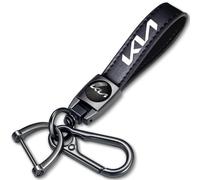 KIA Car Keychain for K5 K7 Sportage Soul NIRO Sorento Sedona Rio Forte Optima Stinger Cadenza K900 - Key Ring for Men Women, Fob Holder Lanyard