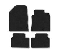 Kia Pro-Ceed (2019+) Car Mats Accessories Tailored Fit Carpet Floor Mats non Slip Grey Trim Full Coverage Compatible Accessory Front Rear Set Anti Slip Granulated Backing Hand-Finished